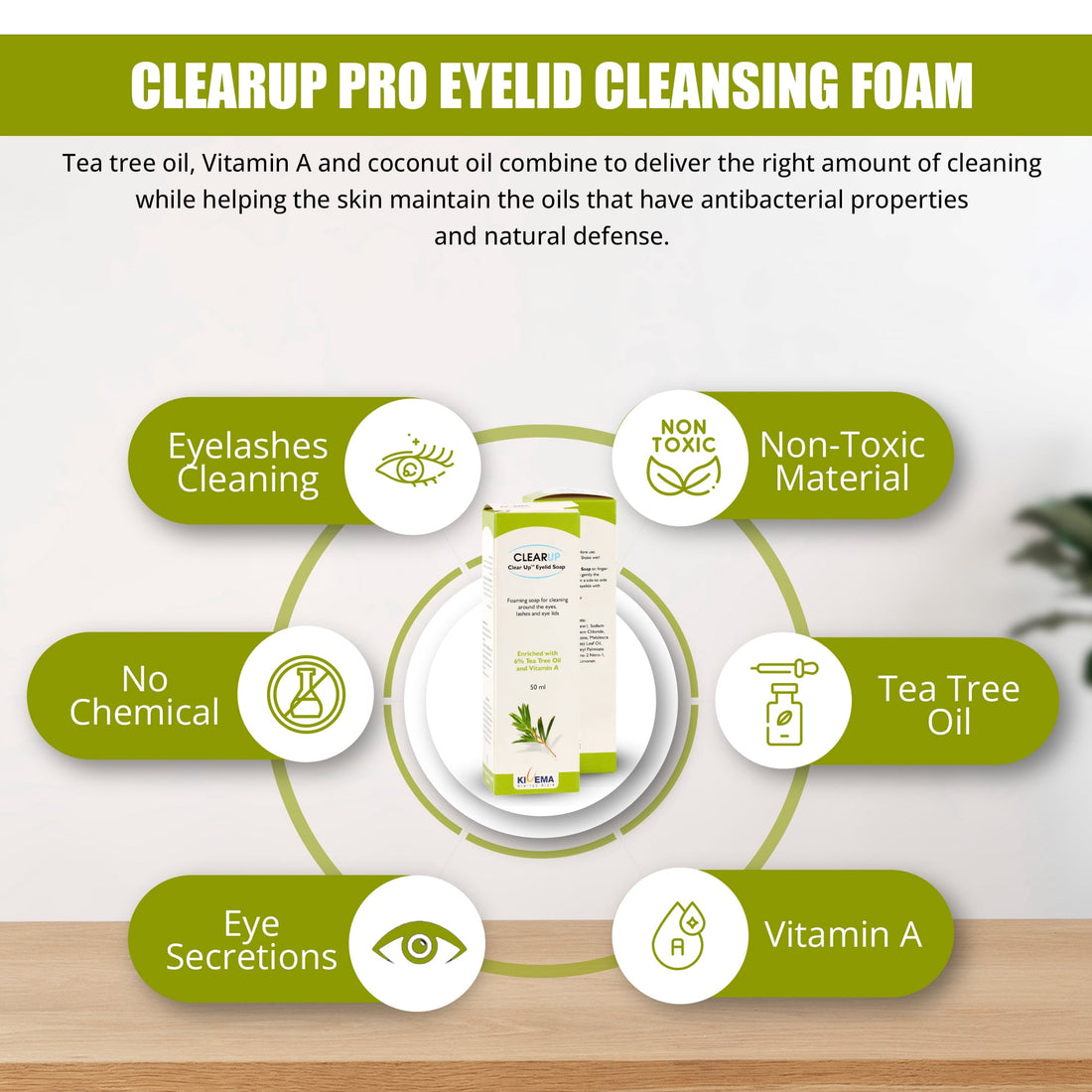 ClearUp Eyelid Soap – Your Daily Defender Against Eye Irritations