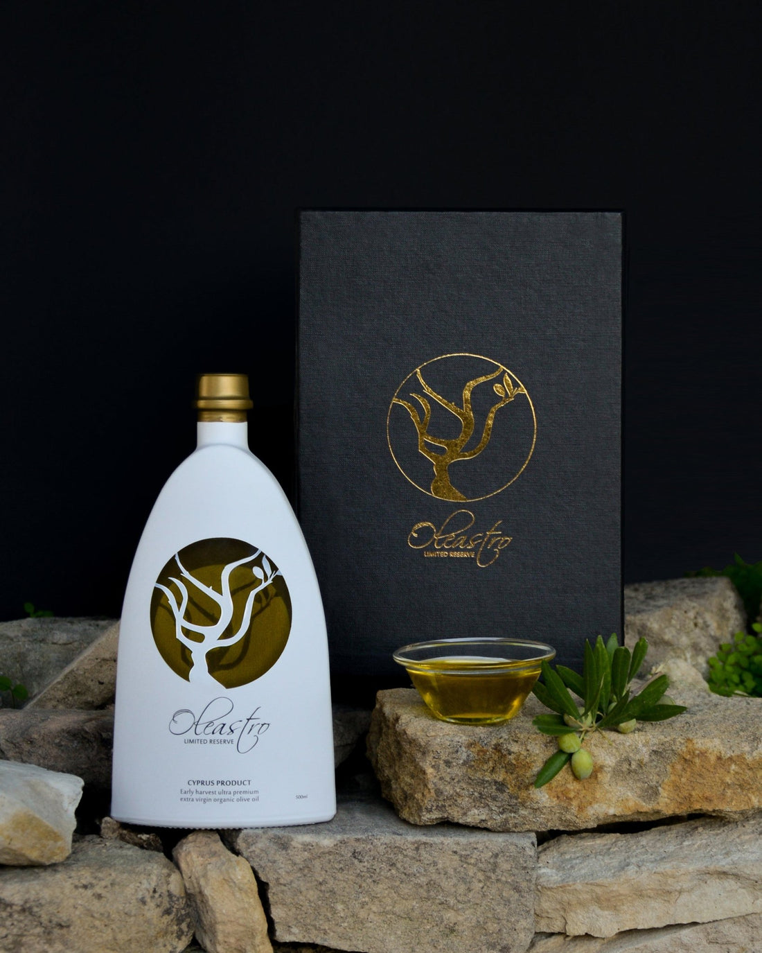 Premium Bio-Olivenöl Oleastro aus 100% Koroneiki-Oliven 500ml BOTTLE - KIVEMA