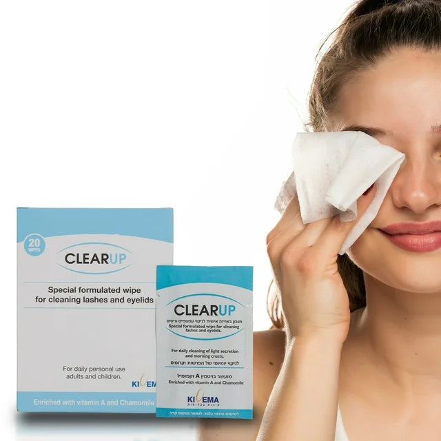 KIVEMA ClearUp Eyelid Wipes: Discover the Gentle Magic for Your Eyes!